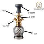 14" Cocoyaya Dodo Hookah- Rainbow