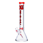 16" 9mm OG Original Color Logo Beaker - Red