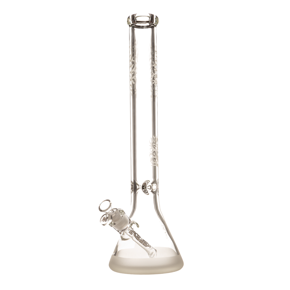 18" 9mm Marley Clear Tree Beaker - White