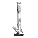 18" 9mm Marley Clear Tree Beaker - Black