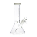 8" Blueberry Mini Beaker Bong - White