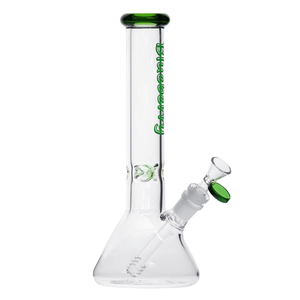 11" Blueberry Mini Beaker Bong - Green