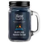 Beamer Smoke Killer Collection Candle - 12oz - Black Lava Hawian Sea Salt