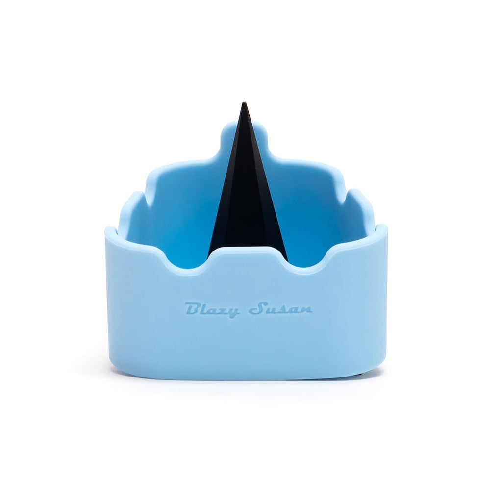 Blazy Susan Silicone Deluxe Ashtray and Bowl Cleaner - Blue