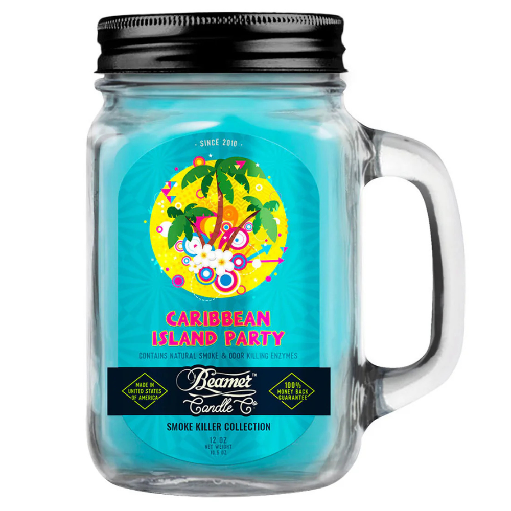 Beamer Smoke Killer Collection Candle - 12oz - Caribbean Island Party
