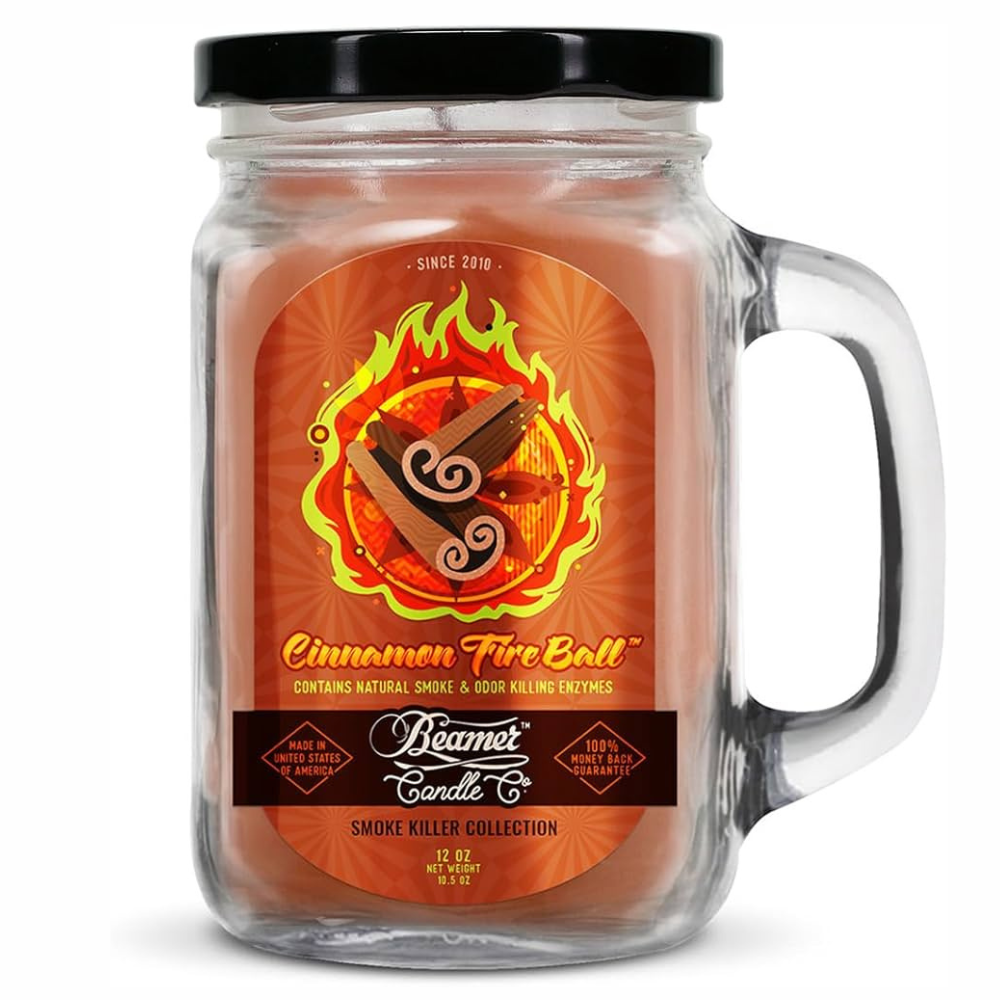 Beamer Smoke Killer Collection Candle - 12oz - Cinnamon Fireball