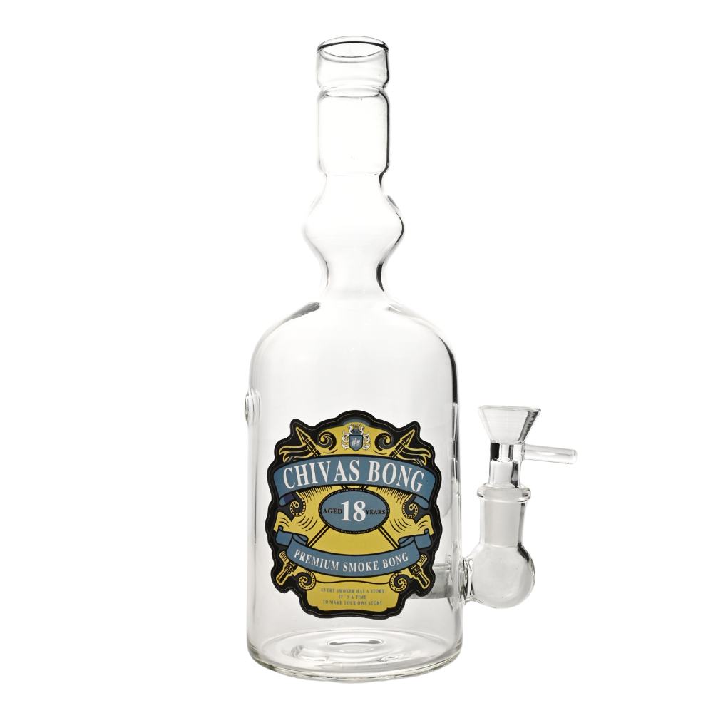 9" Classic Spirits Glass Bong - Golden Barrel