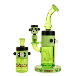 10" Cheech Panda Bong w/ Ash Catcher - Green